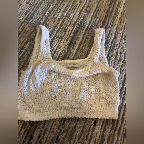 White Babaton Bralet Top by Aritzia - Picture 1 of 4